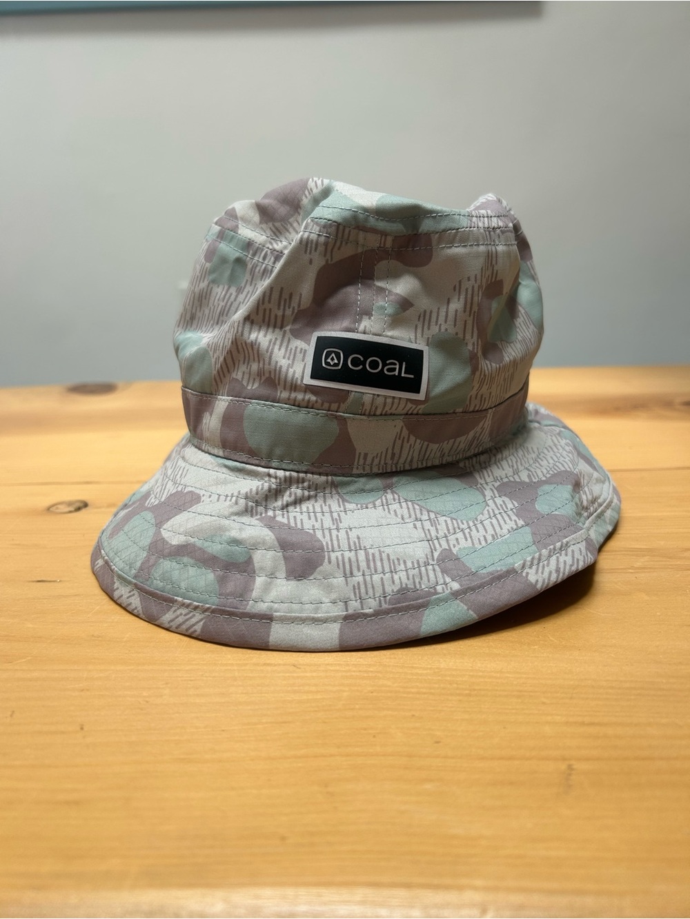 Coal Mint Camo Bucket Hat
